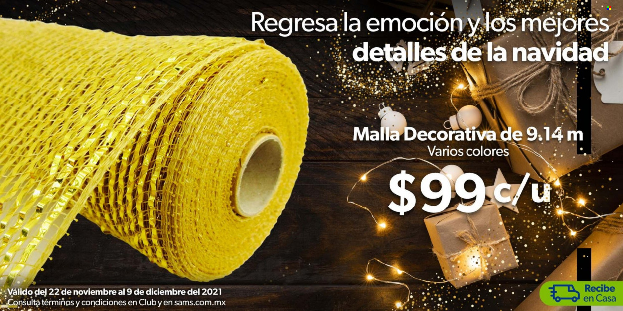 Catálogo Sam's Club - 22.11.2021 - 9.12.2021. Página 107