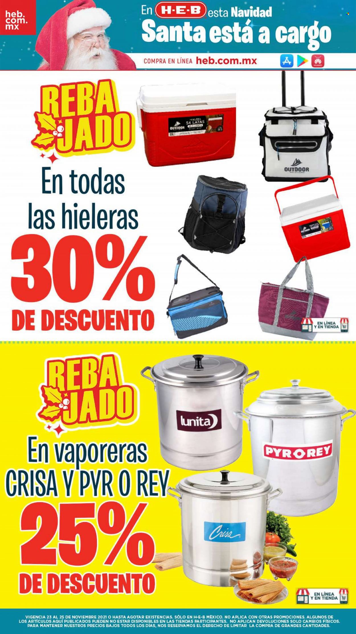 Catálogo H-E-B - 23.11.2021 - 25.11.2021. Página 4