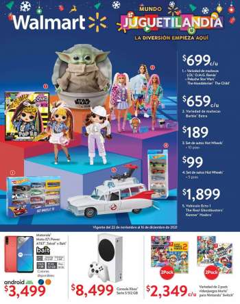 Folleto actual Walmart - 22.11.2021 - 16.12.2021.