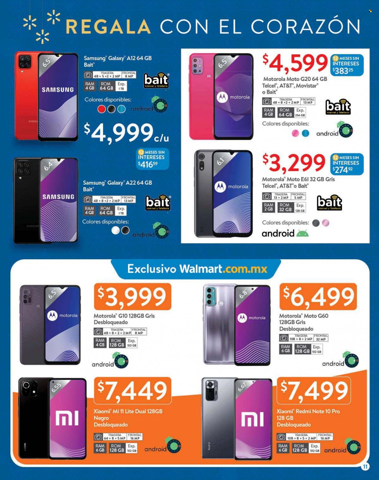 Catálogo Walmart - 22.11.2021 - 16.12.2021. Página 11