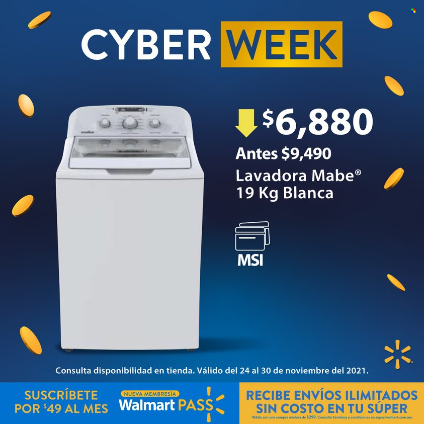Catálogo Walmart - 24.11.2021 - 30.11.2021. Página 34