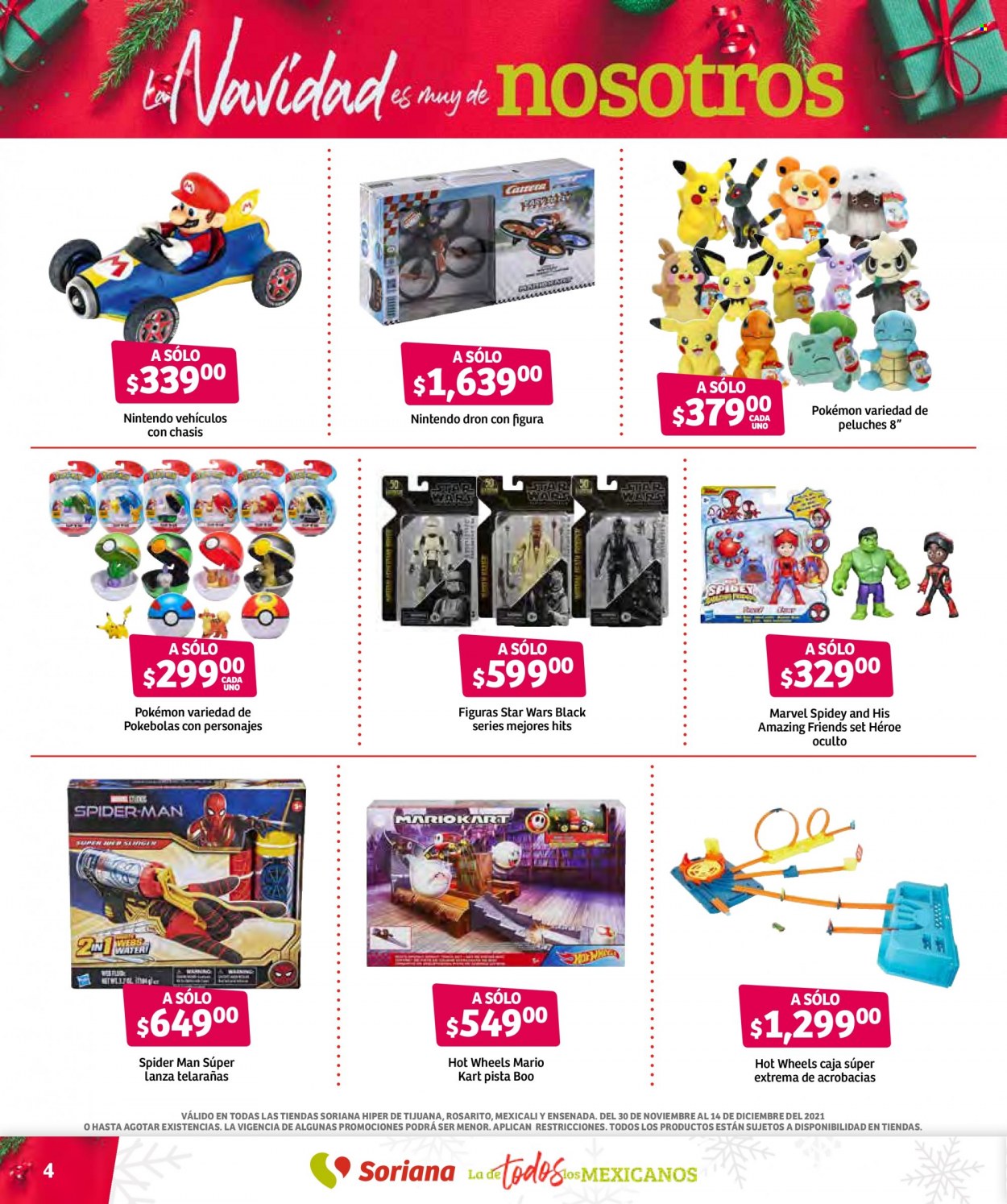 Catálogo Soriana Híper - 30.11.2021 - 14.12.2021. Página 4