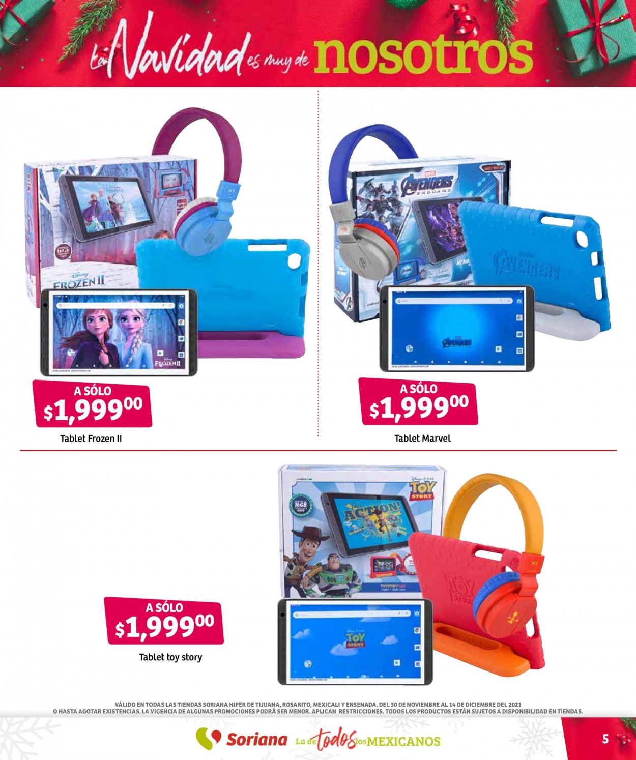 Catálogo Soriana Híper - 30.11.2021 - 14.12.2021. Página 5