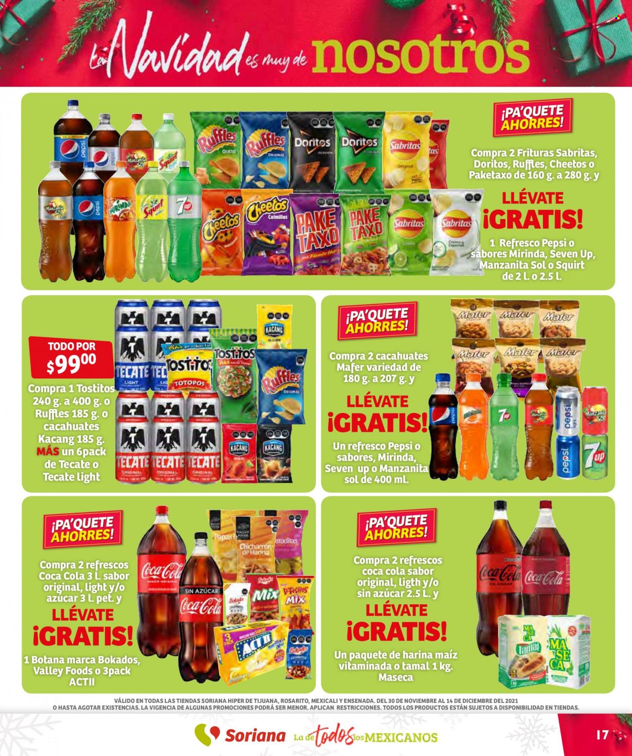 Catálogo Soriana Híper - 30.11.2021 - 14.12.2021. Página 17