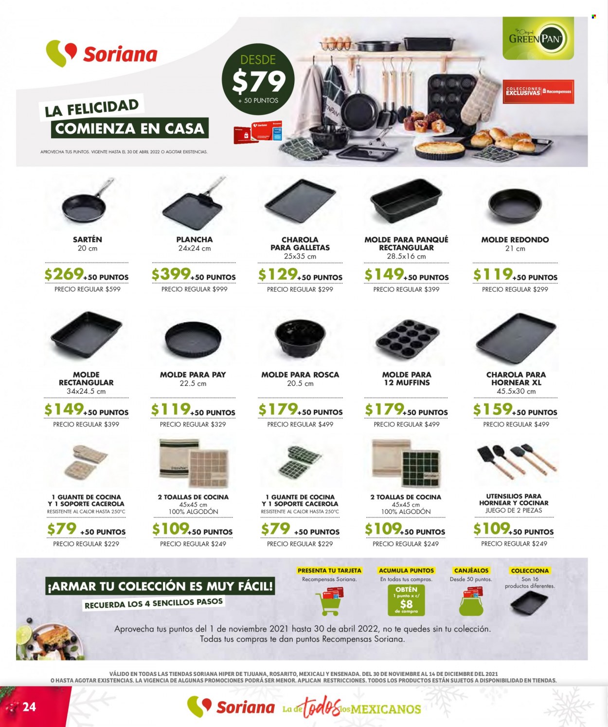 Catálogo Soriana Híper - 30.11.2021 - 14.12.2021. Página 24