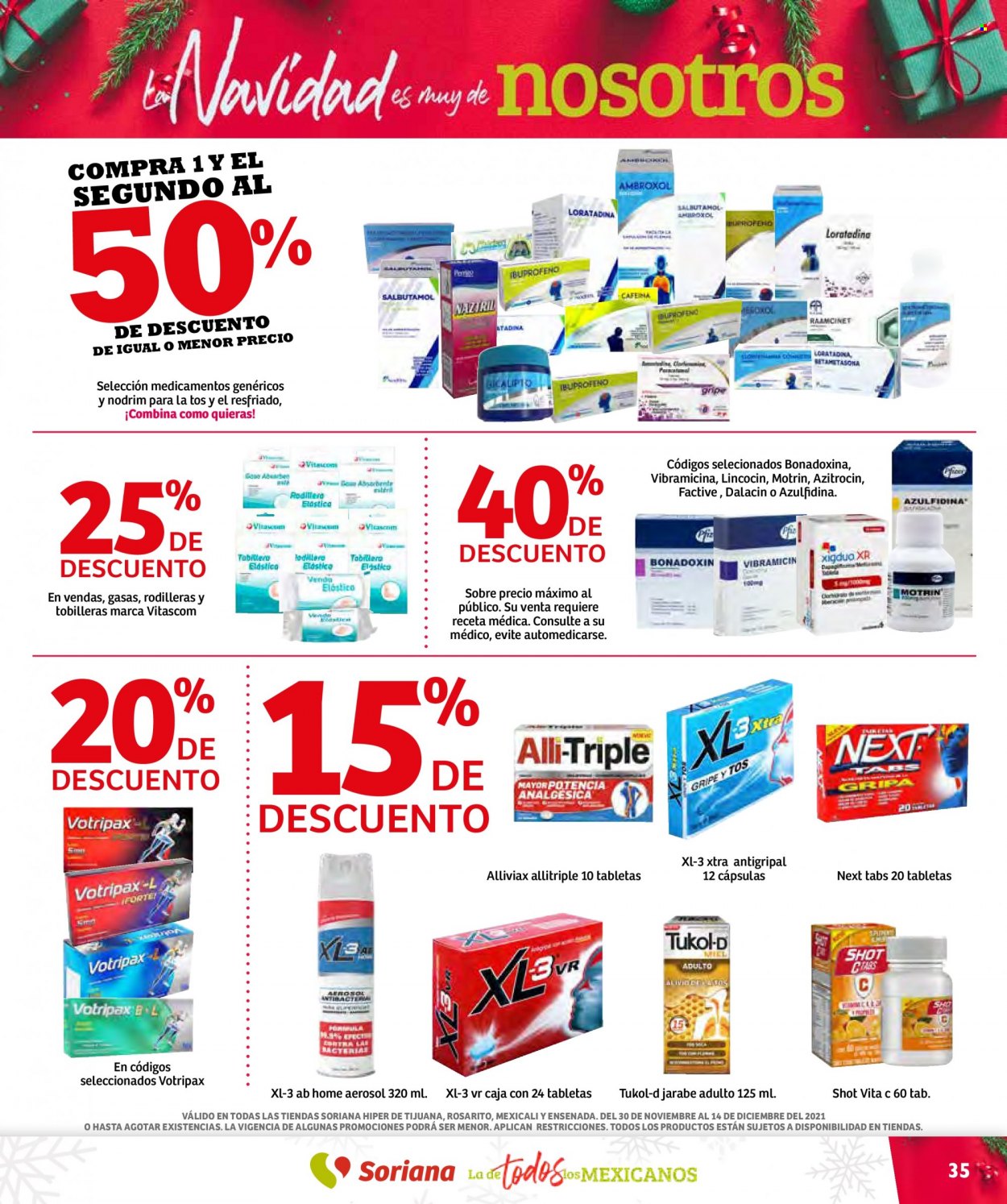 Catálogo Soriana Híper - 30.11.2021 - 14.12.2021. Página 35
