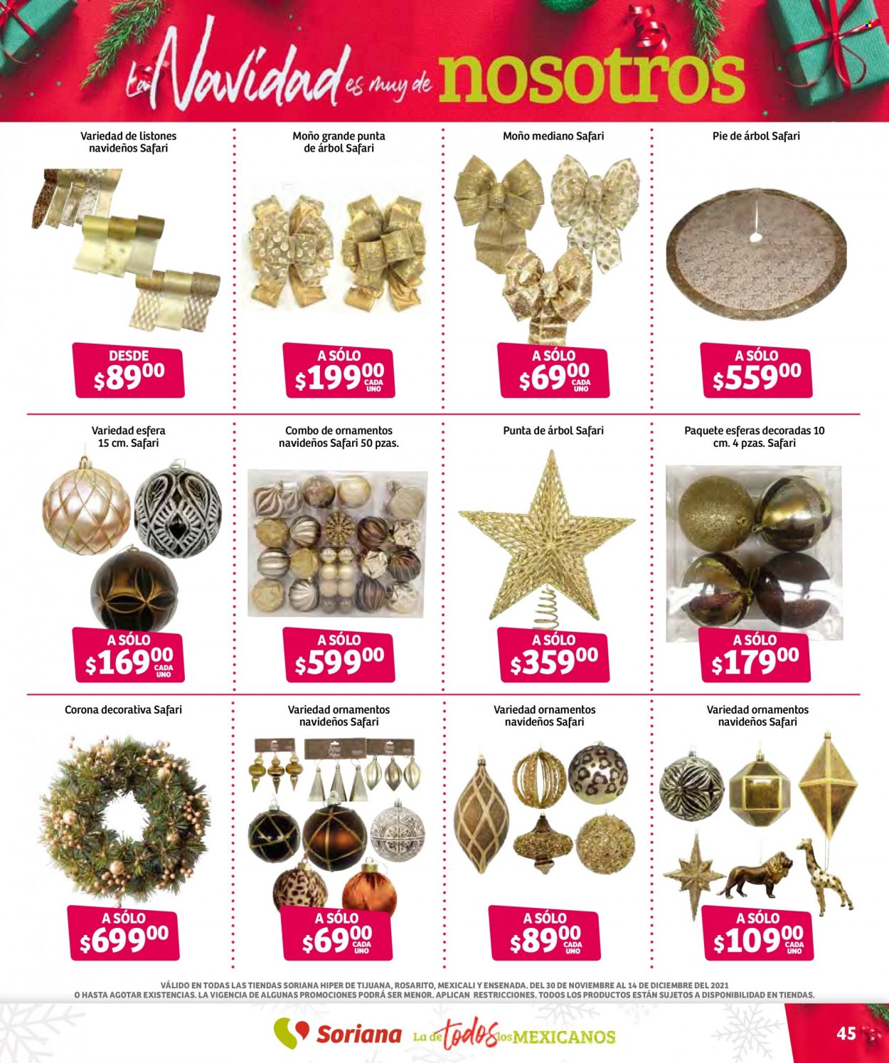 Catálogo Soriana Híper - 30.11.2021 - 14.12.2021. Página 45