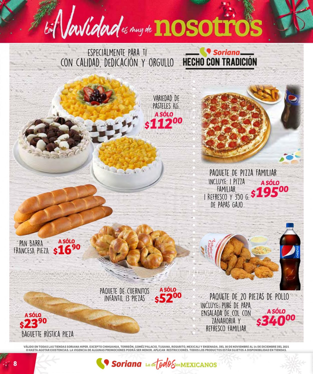 Catálogo Soriana Híper - 30.11.2021 - 14.12.2021. Página 8