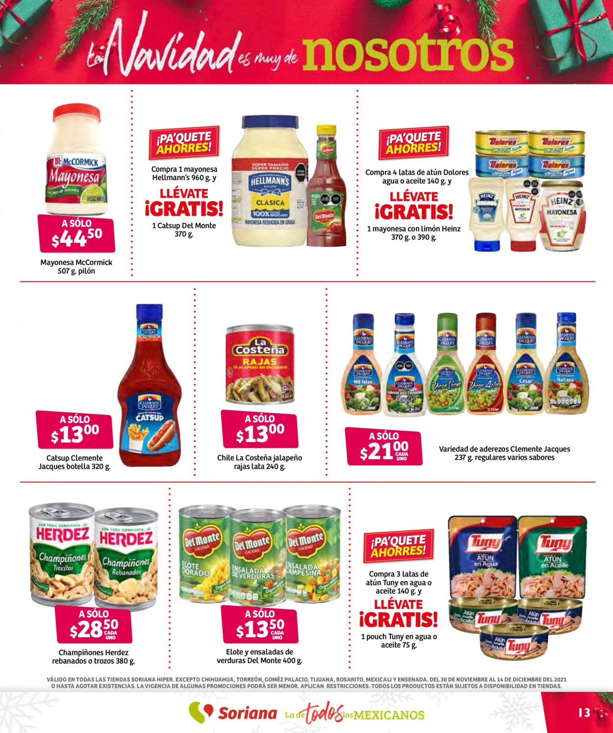 Catálogo Soriana Híper - 30.11.2021 - 14.12.2021. Página 13