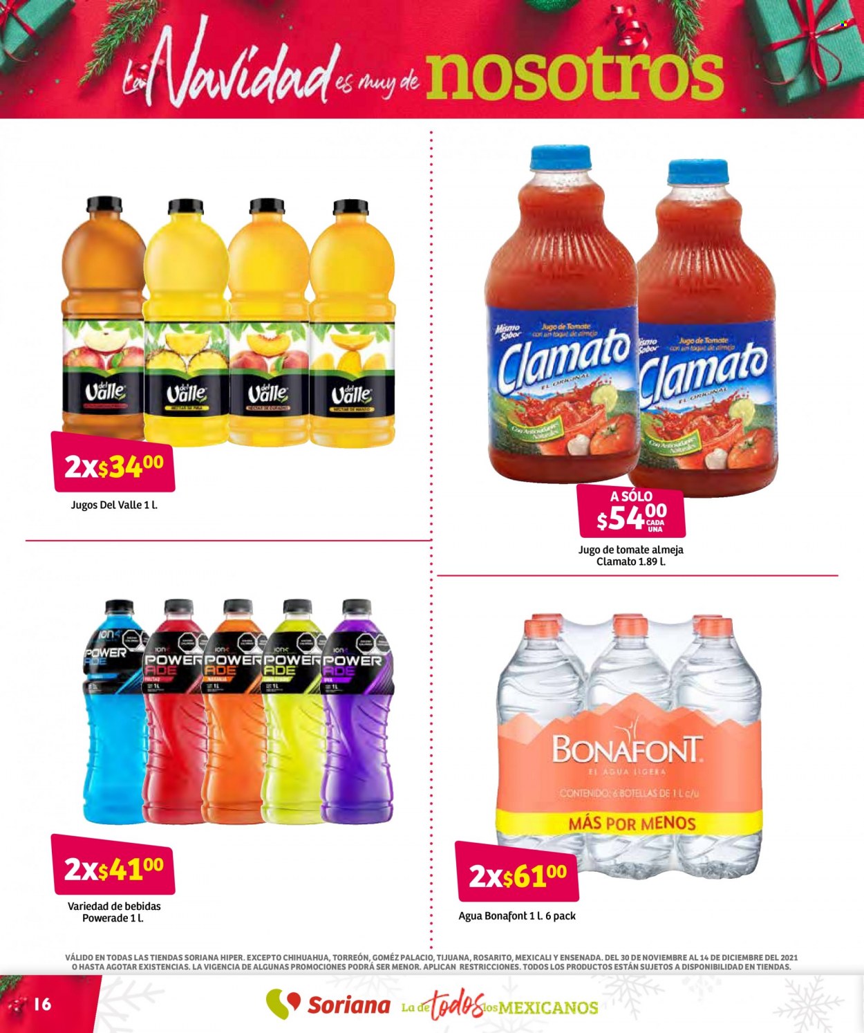 Catálogo Soriana Híper - 30.11.2021 - 14.12.2021. Página 16
