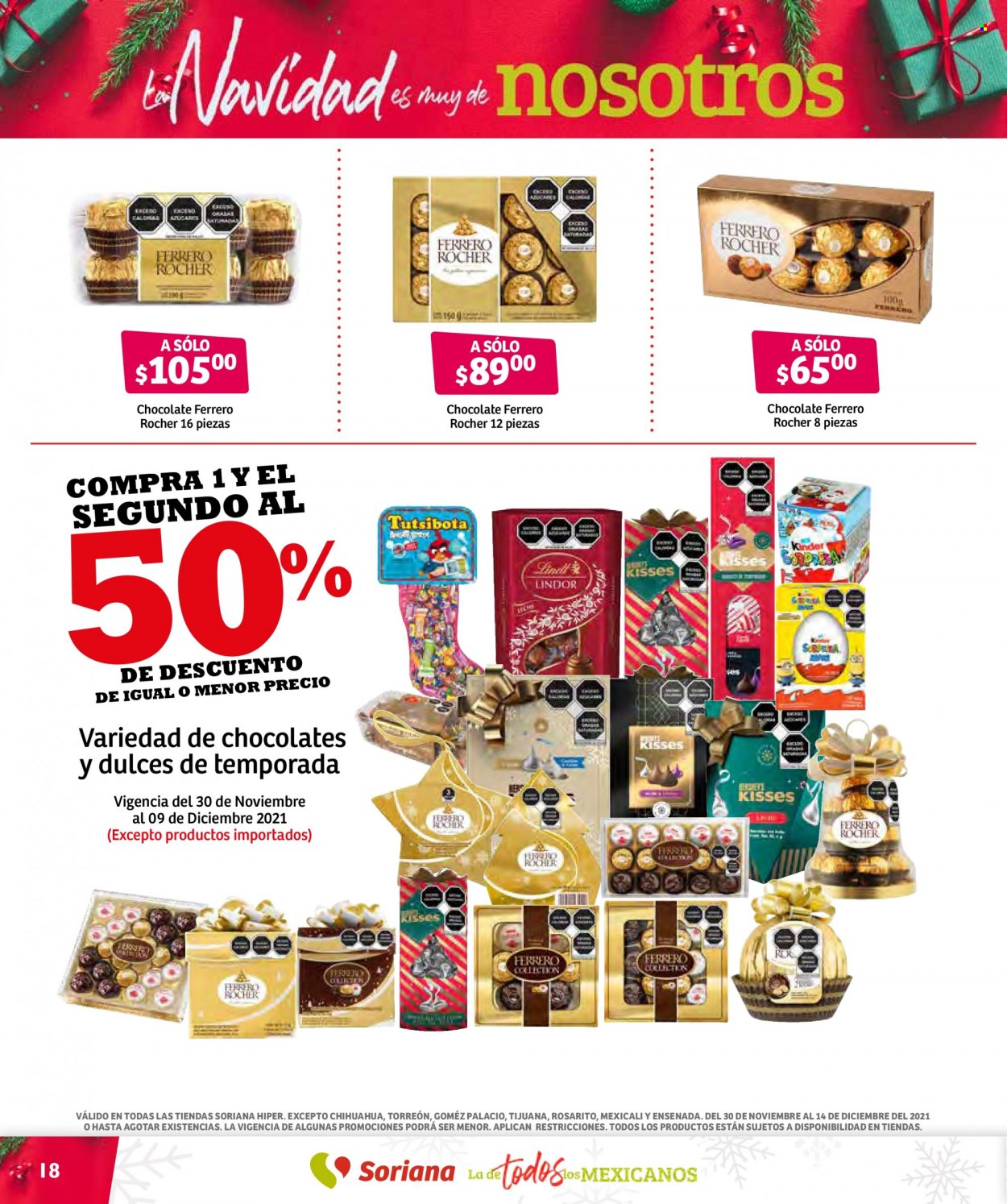 Catálogo Soriana Híper - 30.11.2021 - 14.12.2021. Página 18