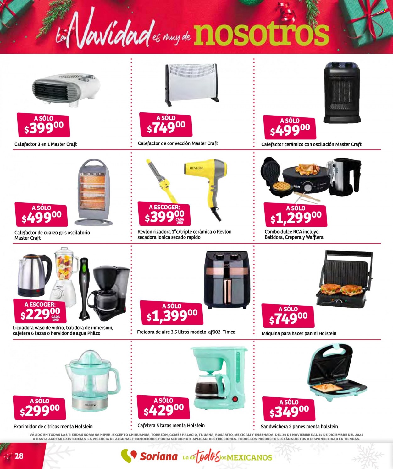 Catálogo Soriana Híper - 30.11.2021 - 14.12.2021. Página 28