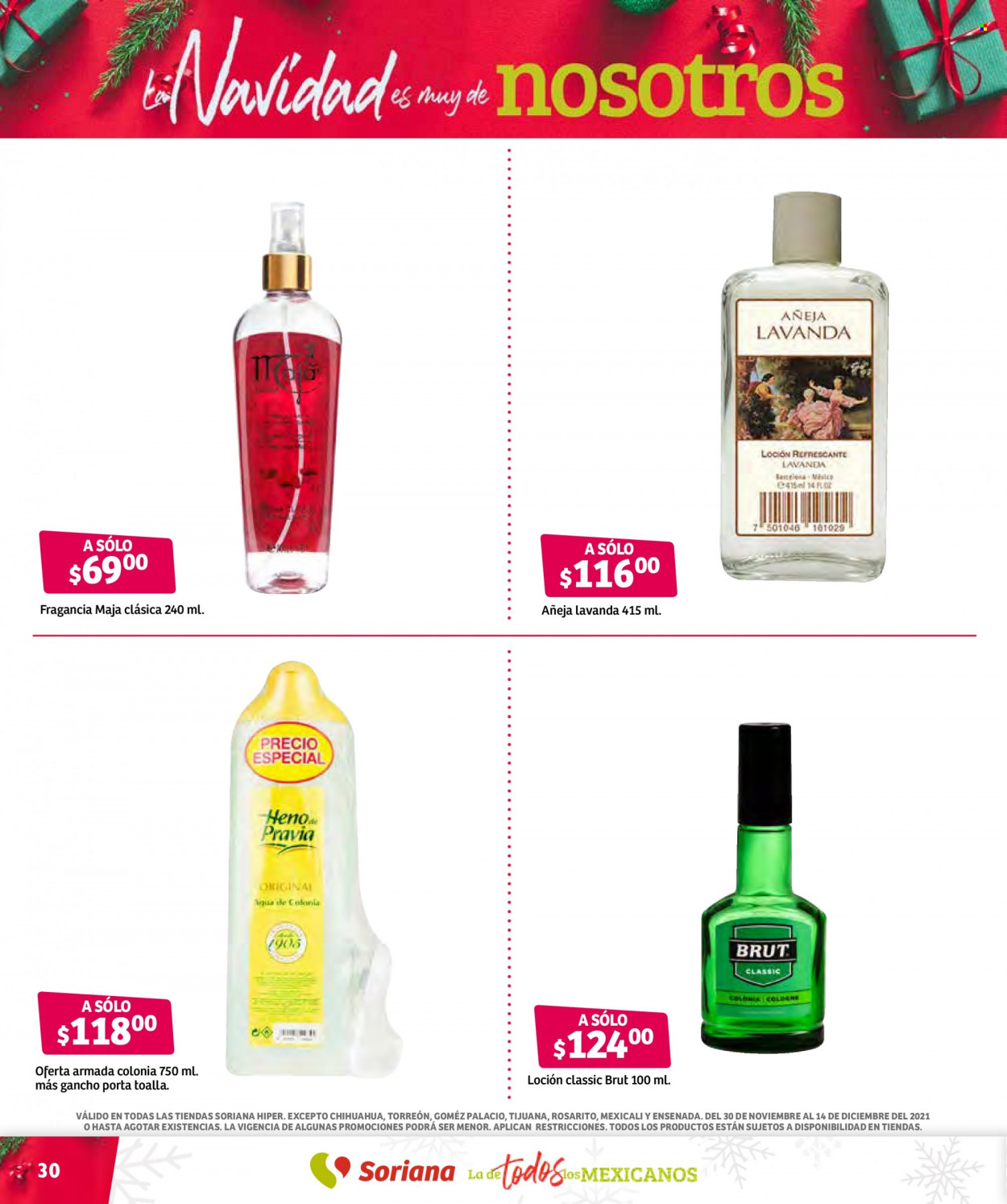 Catálogo Soriana Híper - 30.11.2021 - 14.12.2021. Página 30