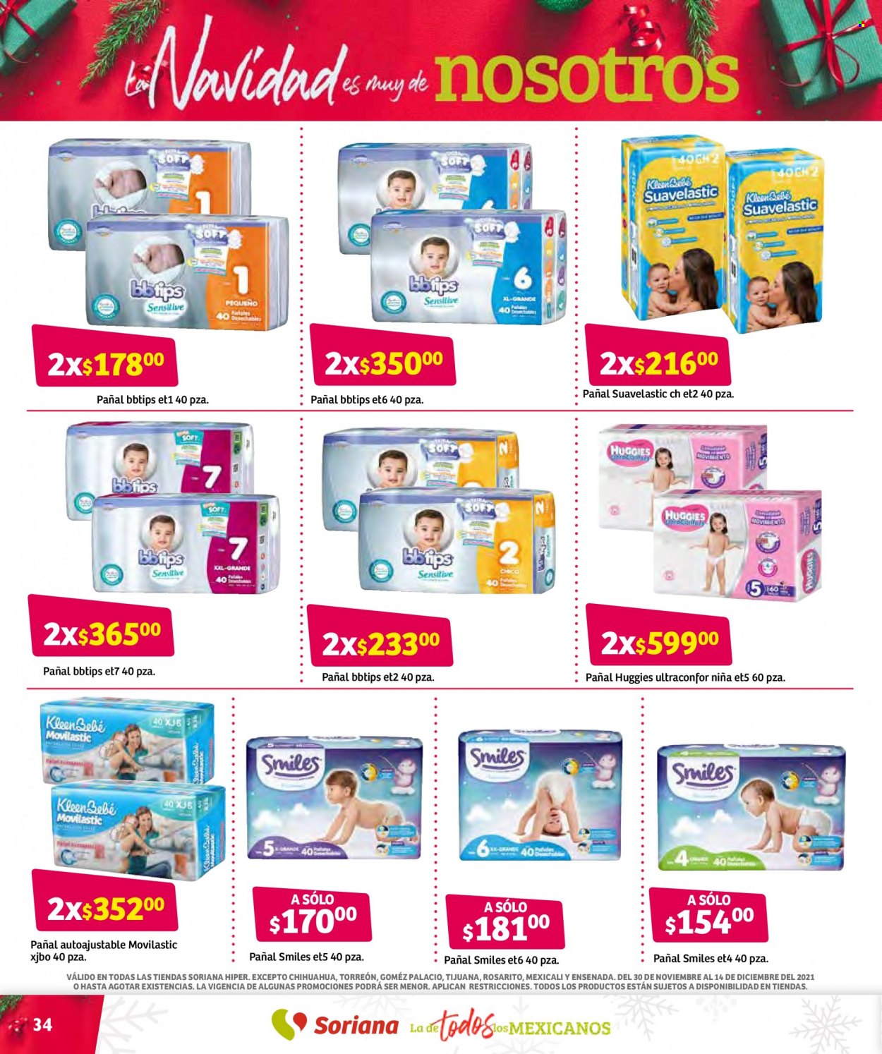 Catálogo Soriana Híper - 30.11.2021 - 14.12.2021. Página 34