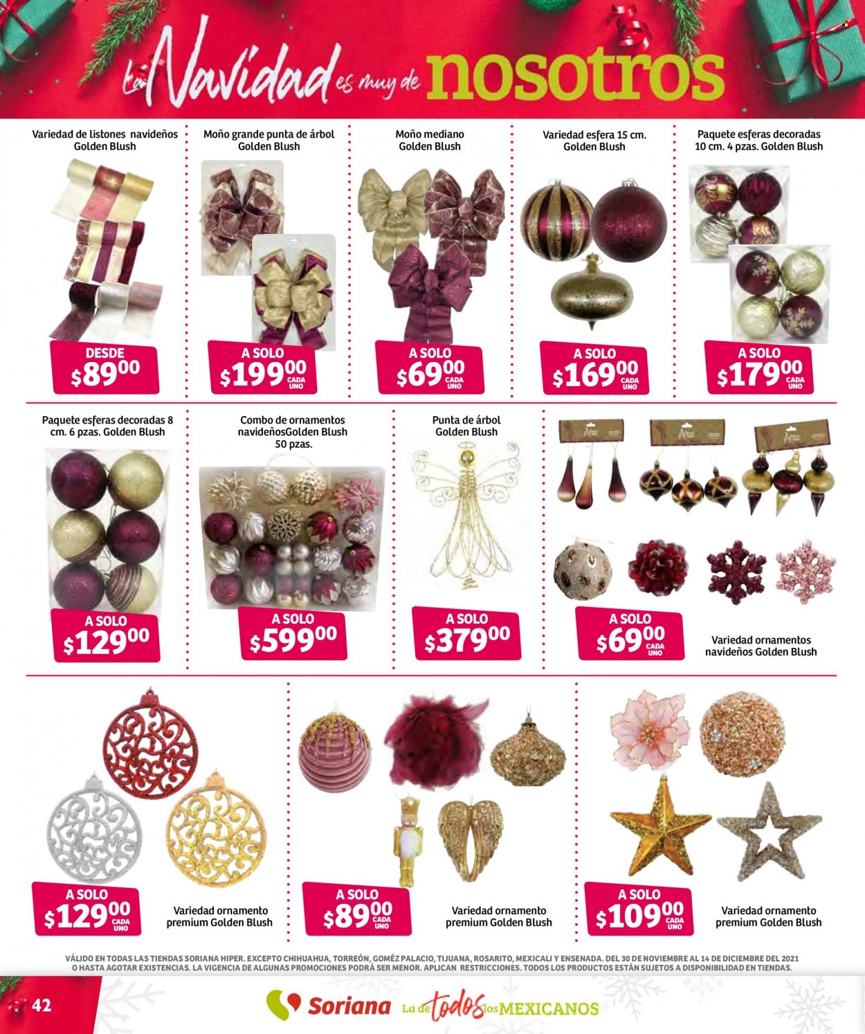 Catálogo Soriana Híper - 30.11.2021 - 14.12.2021. Página 42