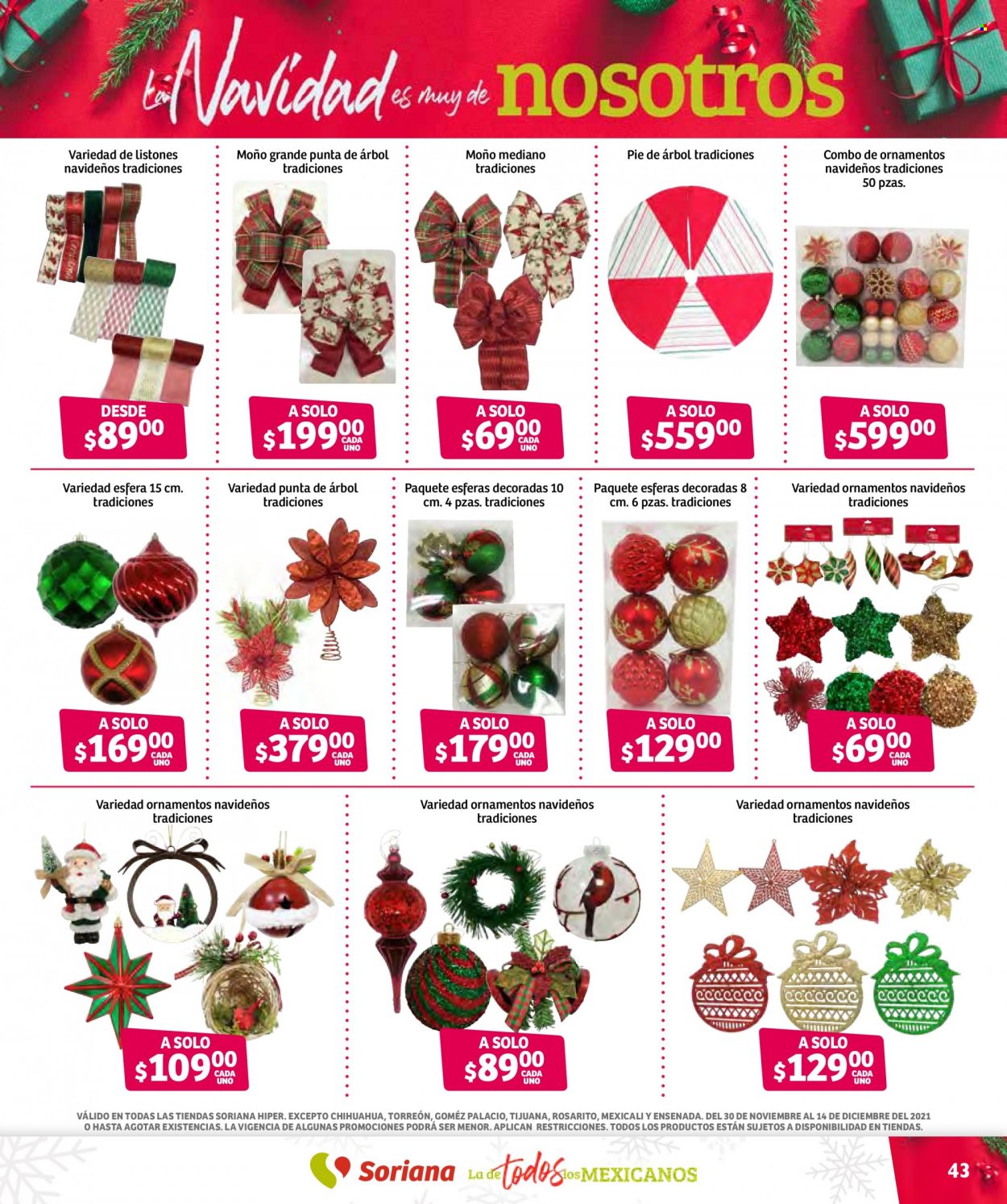 Catálogo Soriana Híper - 30.11.2021 - 14.12.2021. Página 43