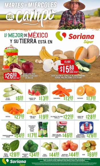 Folleto actual Soriana Súper - 30.11.2021 - 1.12.2021.