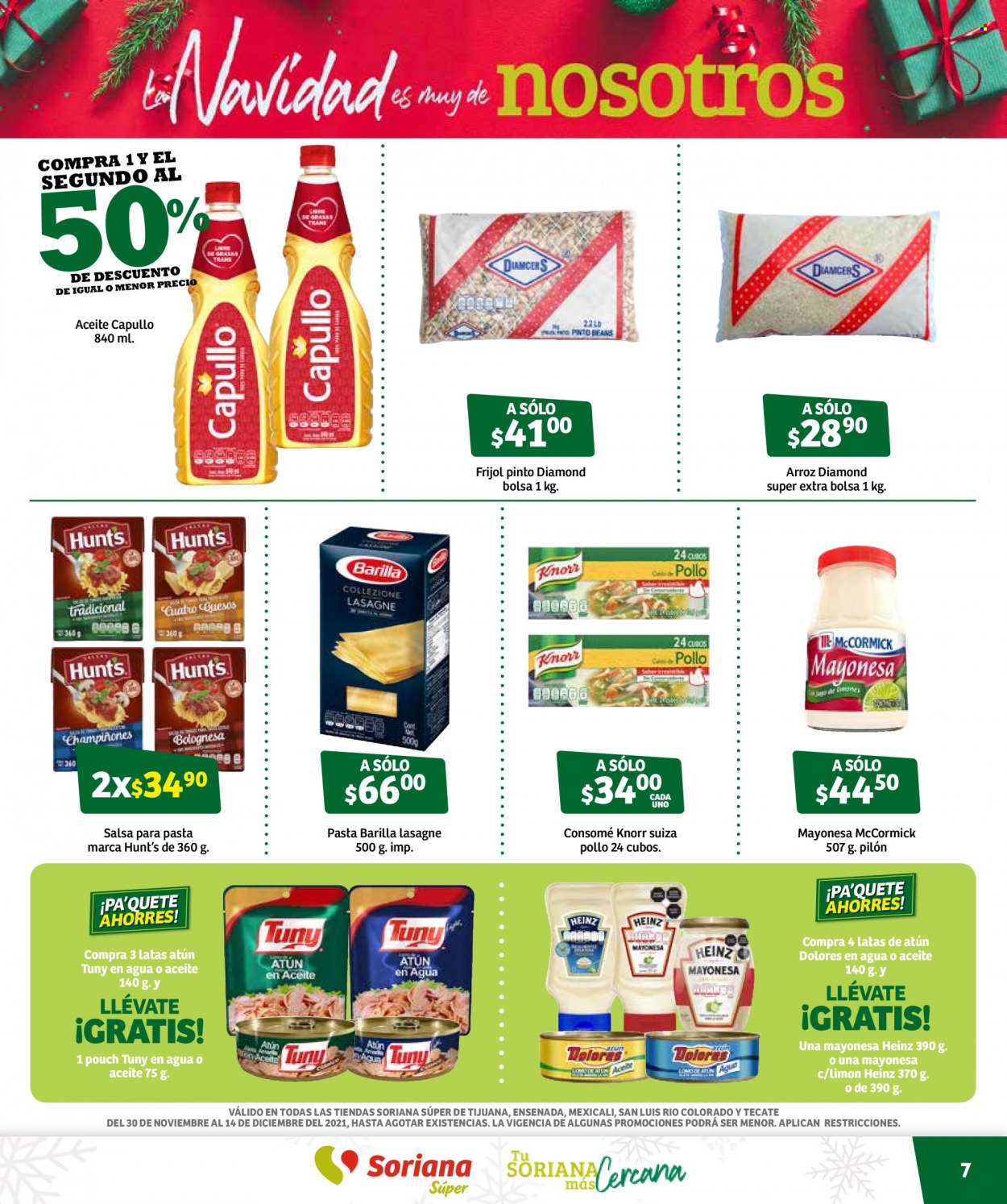 Catálogo Soriana Súper - 30.11.2021 - 14.12.2021. Página 7