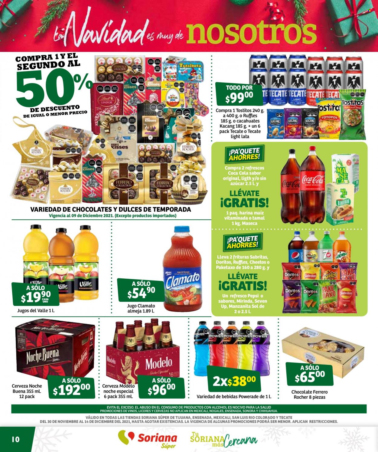 Catálogo Soriana Súper - 30.11.2021 - 14.12.2021. Página 10