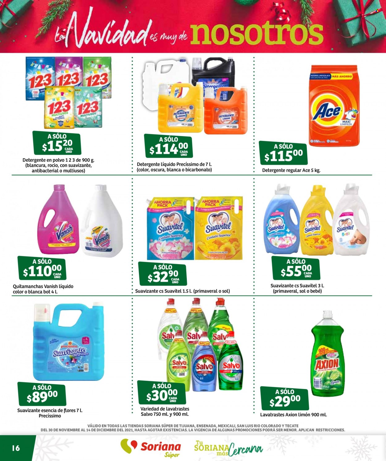 Catálogo Soriana Súper - 30.11.2021 - 14.12.2021. Página 16