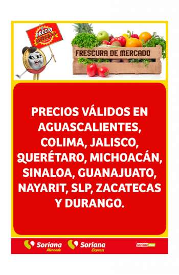 Folleto actual Soriana - 30.11.2021 - 1.12.2021.
