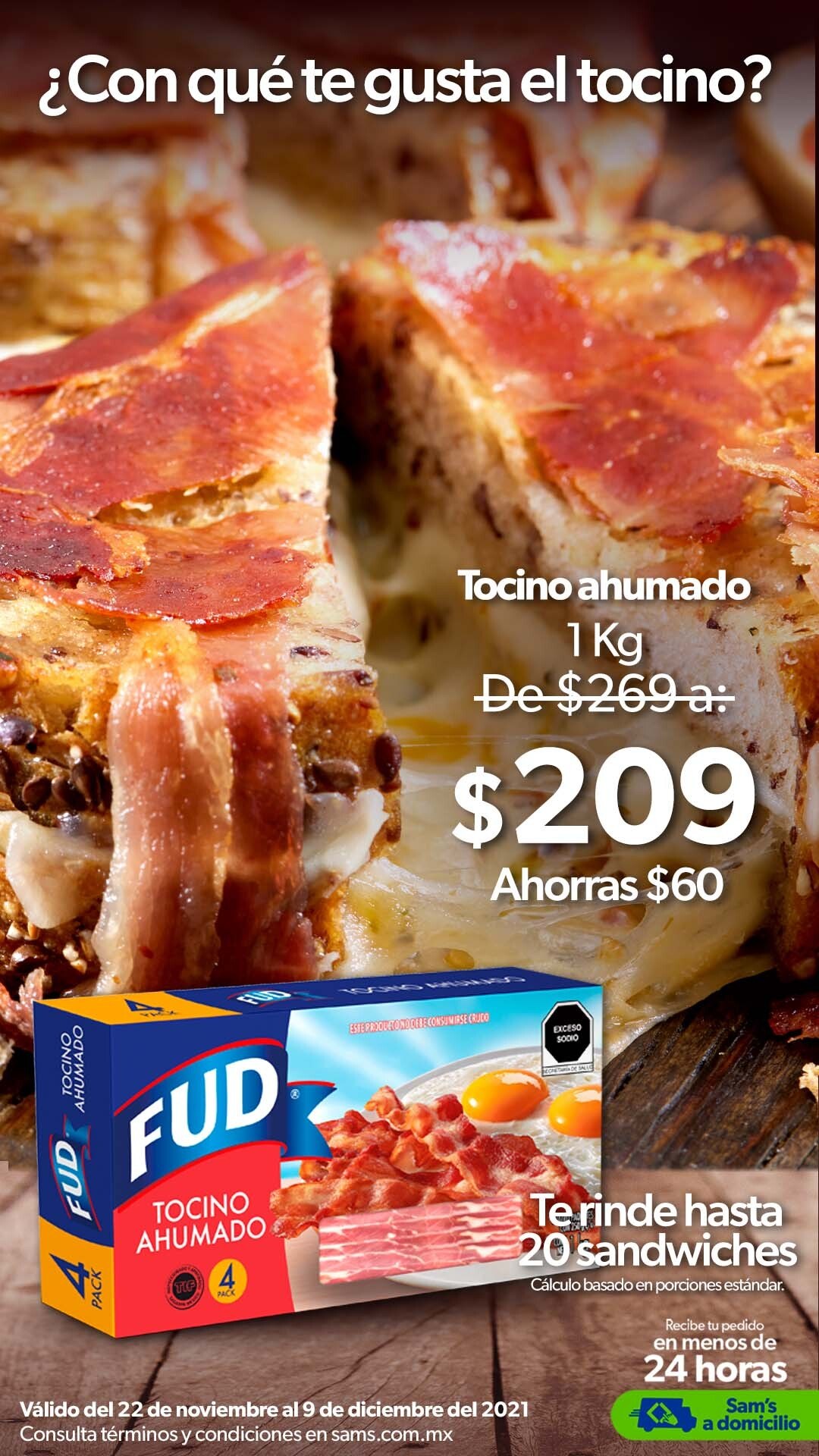 Catálogo Sam's Club - 22.11.2021 - 9.12.2021. Página 58