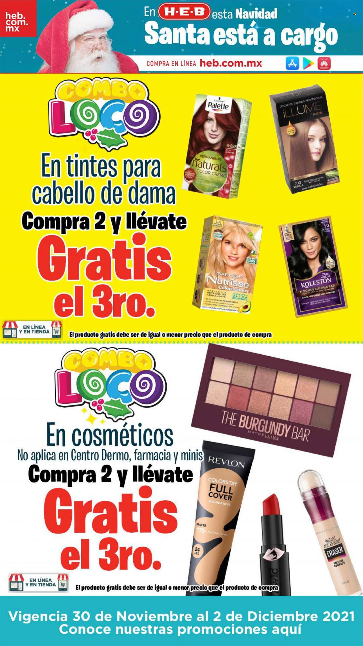 Catálogo H-E-B - 30.11.2021 - 2.12.2021. Página 1