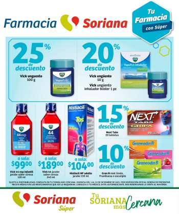 Folleto actual Soriana Súper - 1.12.2021 - 31.12.2021.
