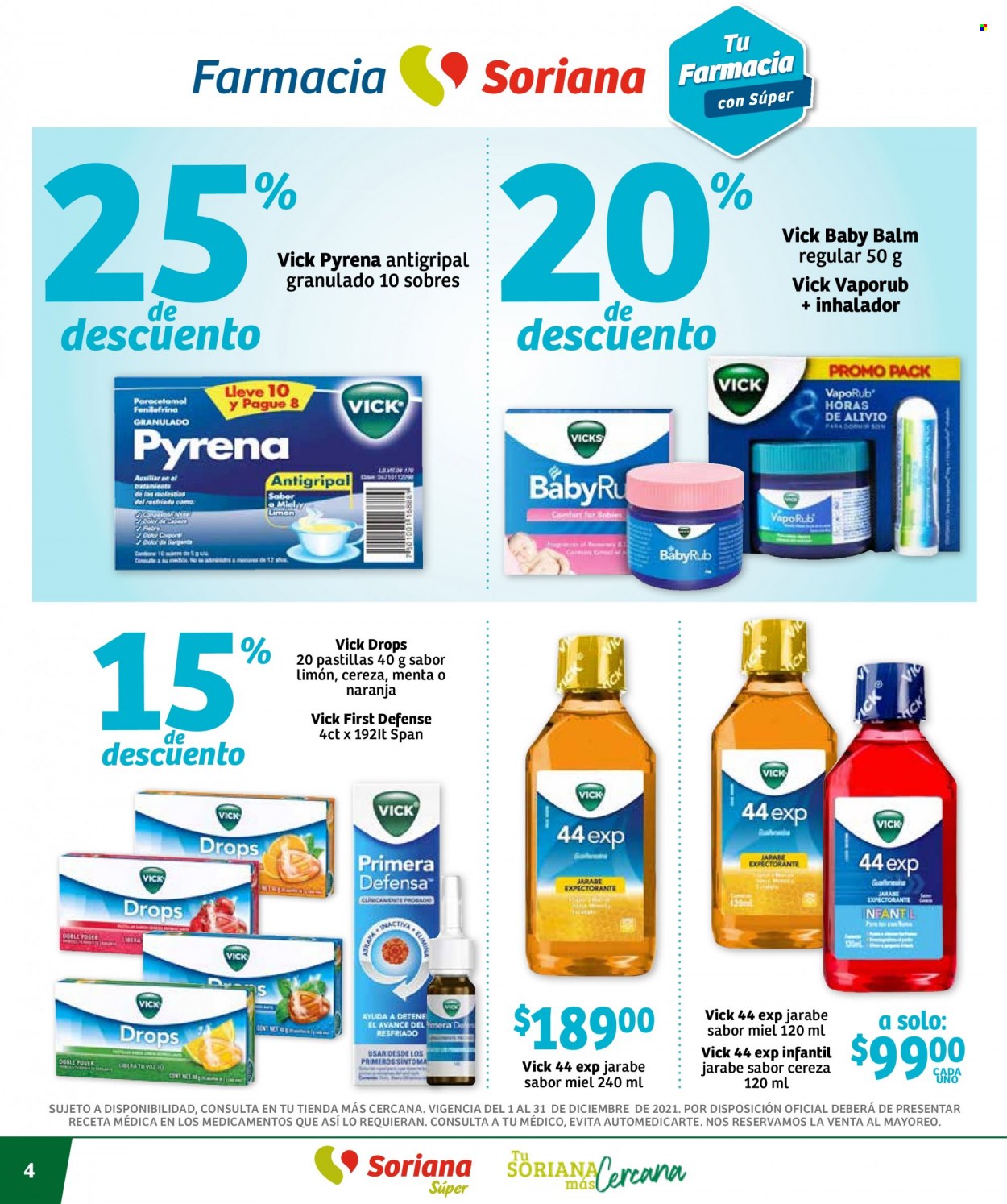 Catálogo Soriana Súper - 1.12.2021 - 31.12.2021. Página 4