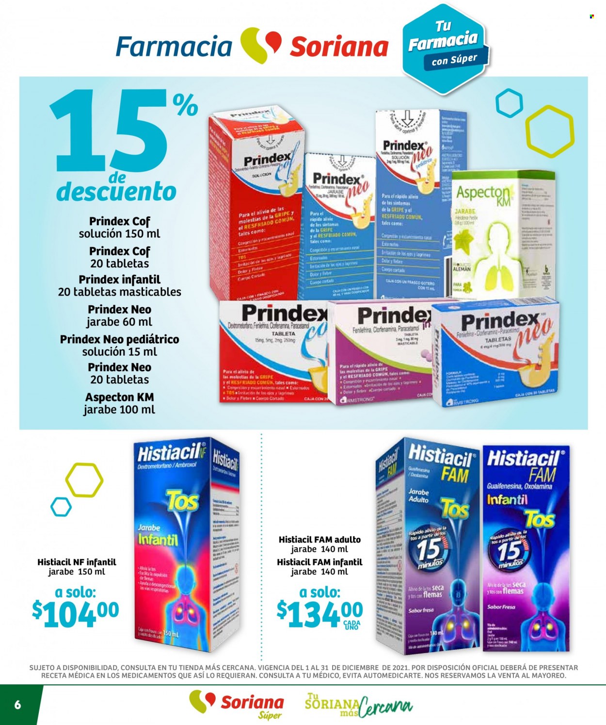 Catálogo Soriana Súper - 1.12.2021 - 31.12.2021. Página 6