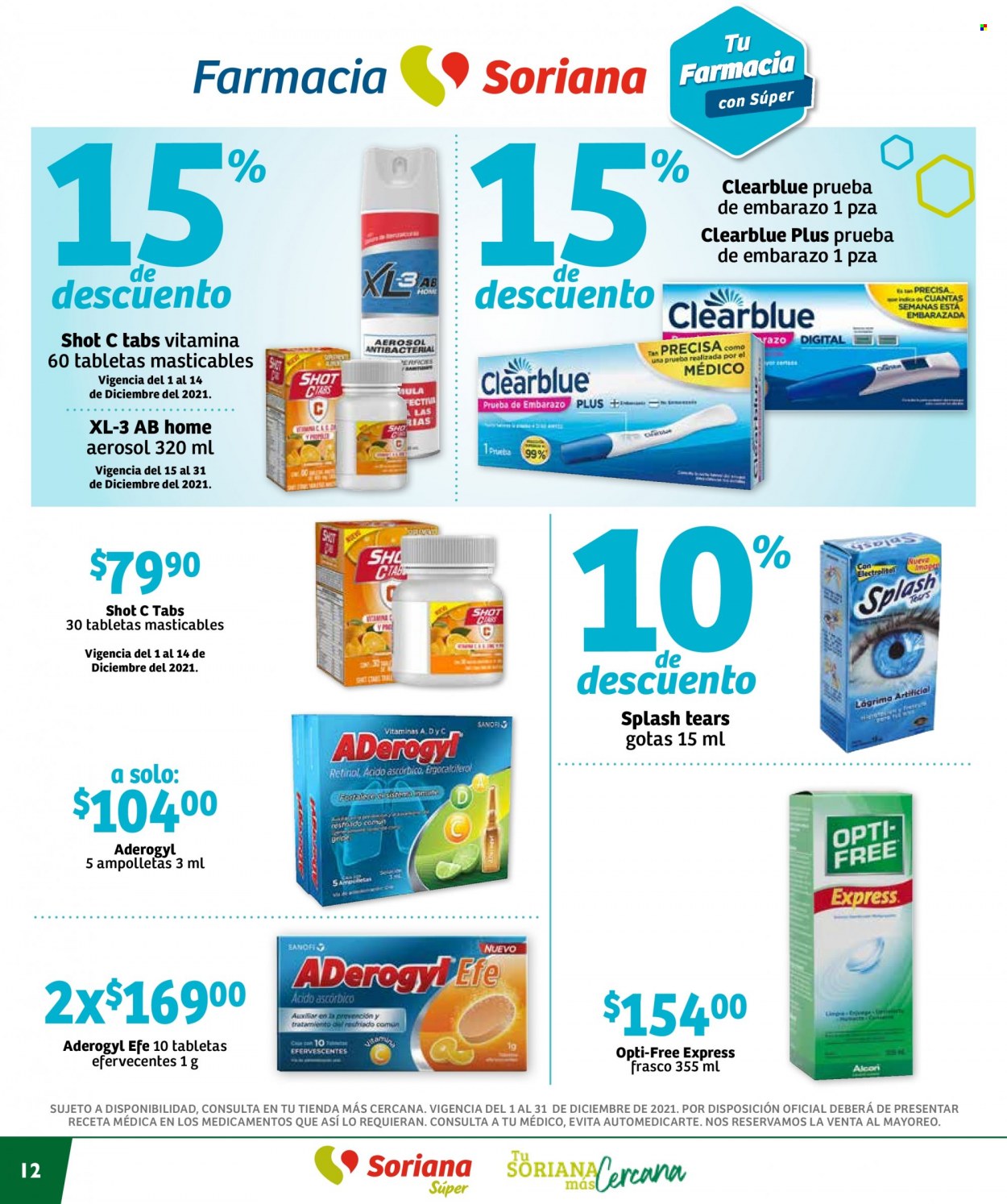 Catálogo Soriana Súper - 1.12.2021 - 31.12.2021. Página 12
