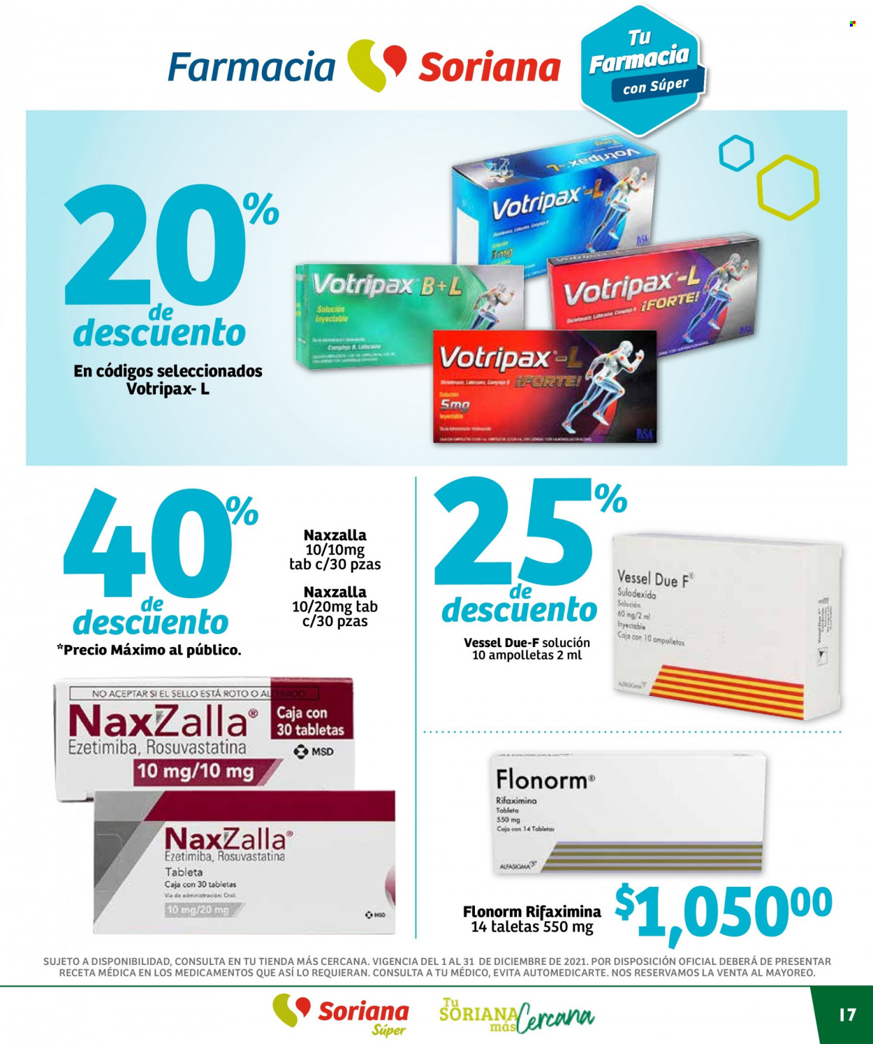 Catálogo Soriana Súper - 1.12.2021 - 31.12.2021. Página 17