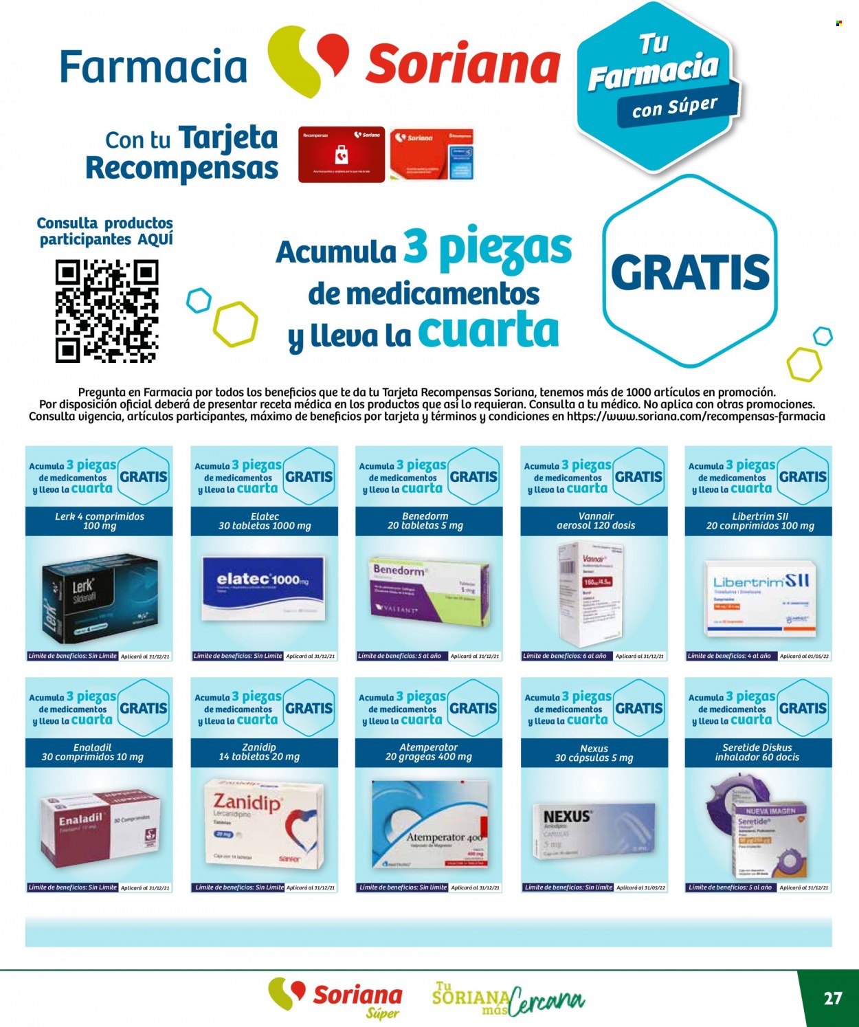 Catálogo Soriana Súper - 1.12.2021 - 31.12.2021. Página 27
