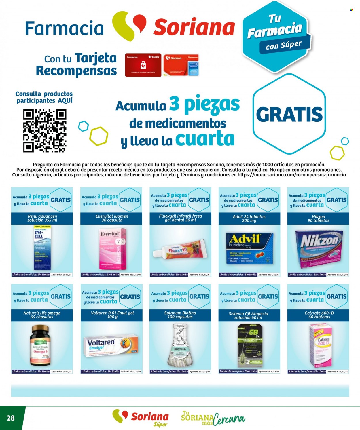 Catálogo Soriana Súper - 1.12.2021 - 31.12.2021. Página 28