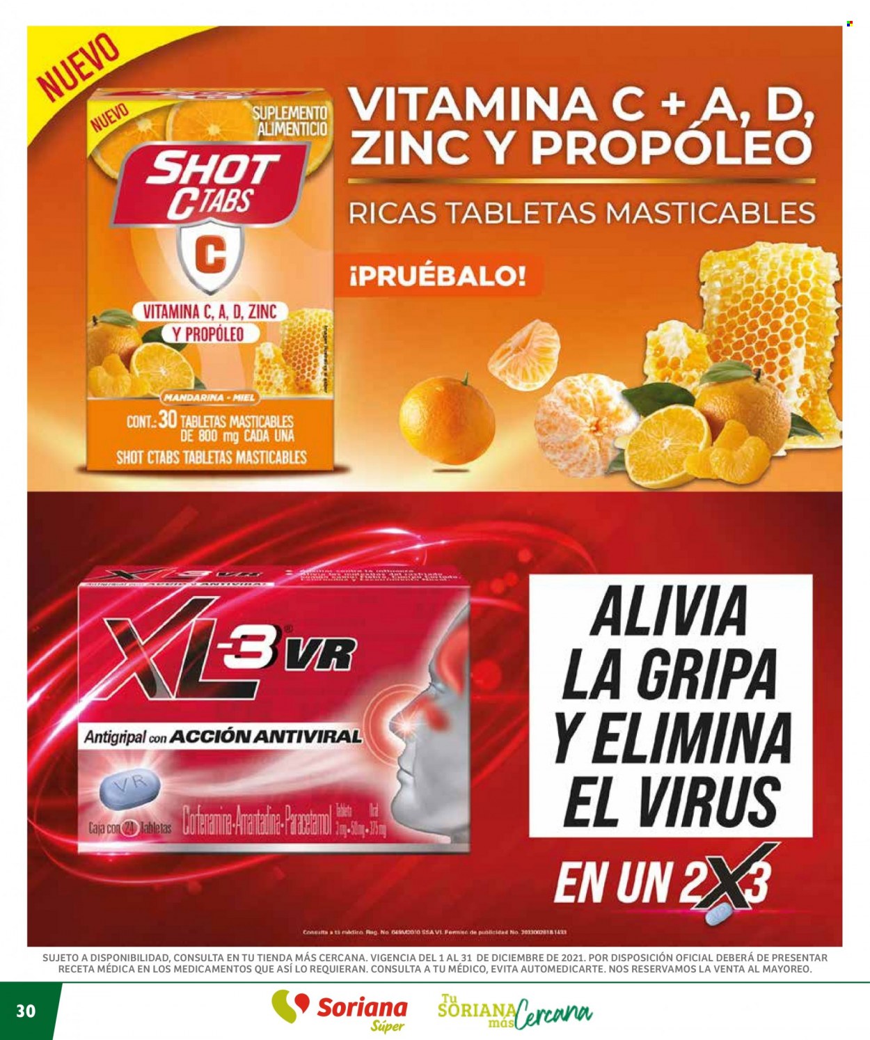 Catálogo Soriana Súper - 1.12.2021 - 31.12.2021. Página 30