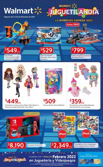 Folleto actual Walmart - 1.12.2021 - 25.12.2021.