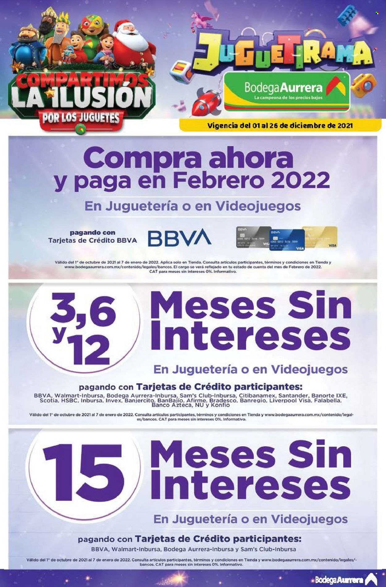 Catálogo Bodega Aurrerá - 1.12.2021 - 26.12.2021. Página 2