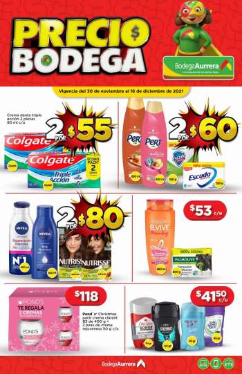 Folleto actual Bodega Aurrera - 30.11.2021 - 16.12.2021.