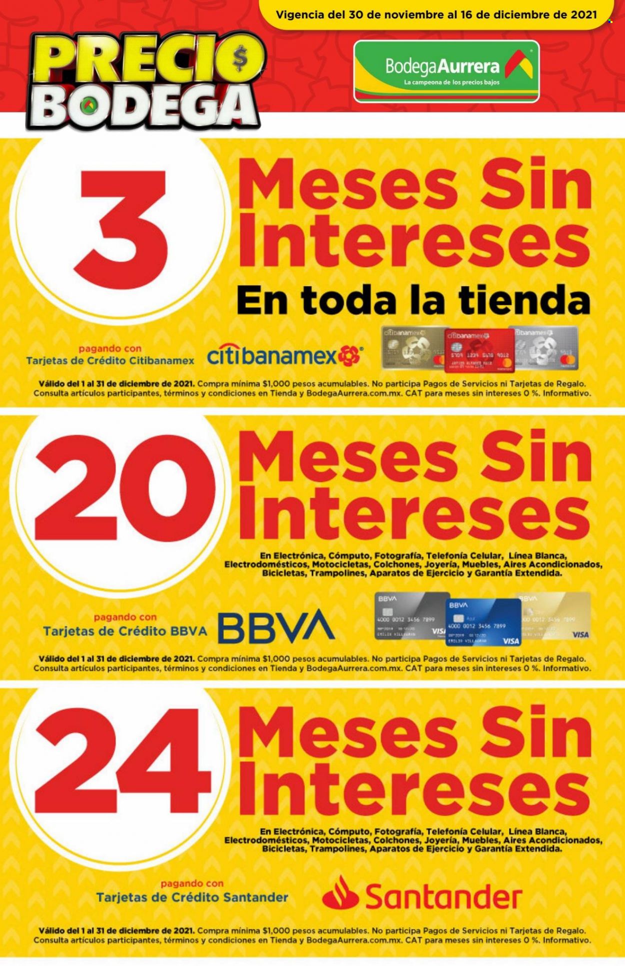 Catálogo Bodega Aurrerá - 30.11.2021 - 16.12.2021. Página 2