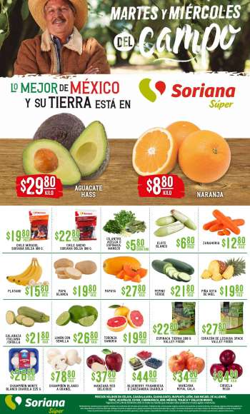Folleto actual Soriana Súper - 7.12.2021 - 8.12.2021.