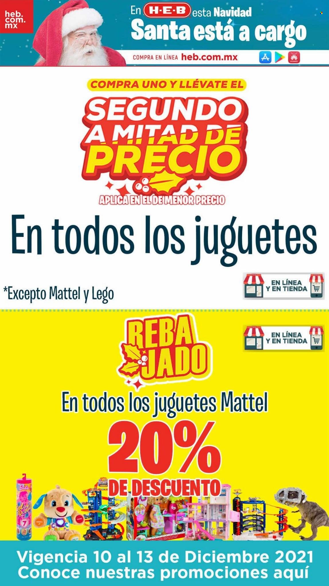 Catálogo H-E-B - 10.12.2021 - 13.12.2021. Página 1