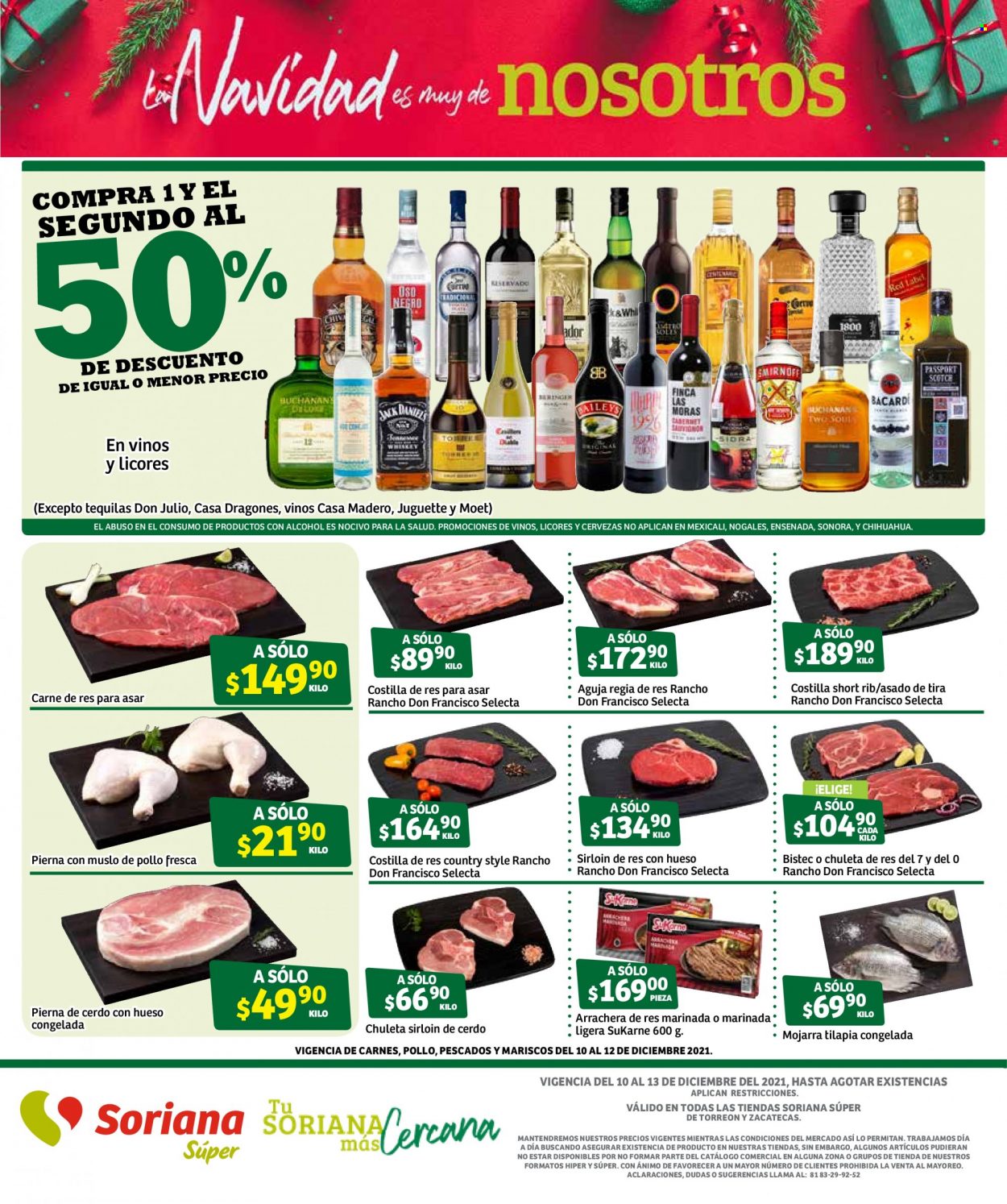 Catálogo Soriana Súper - 10.12.2021 - 13.12.2021. Página 1