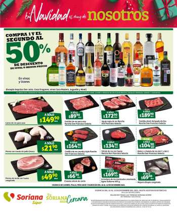 Folleto actual Soriana Súper - 10.12.2021 - 13.12.2021.