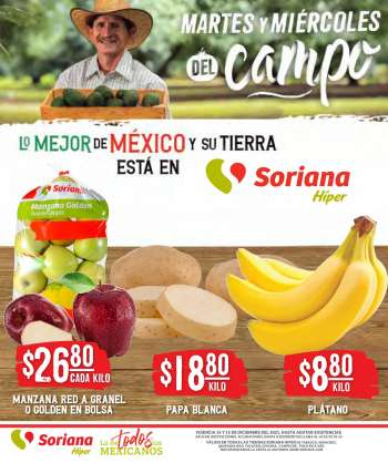Folleto actual Soriana Híper - 14.12.2021 - 15.12.2021.