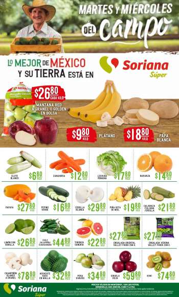 Folleto actual Soriana Súper - 14.12.2021 - 15.12.2021.