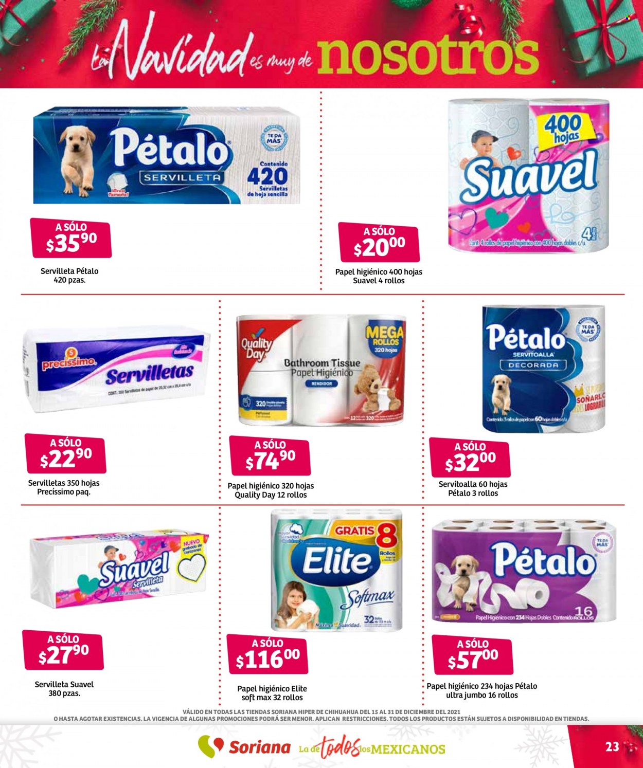 Catálogo Soriana Híper - 15.12.2021 - 31.12.2021. Página 23