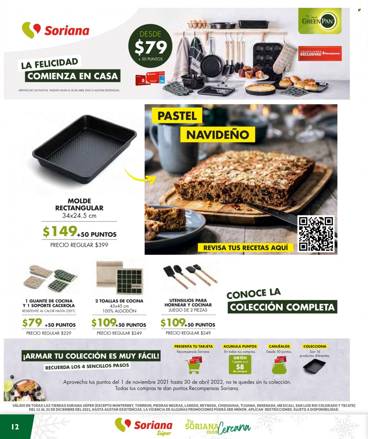 Catálogo Soriana Súper - 15.12.2021 - 31.12.2021. Página 12