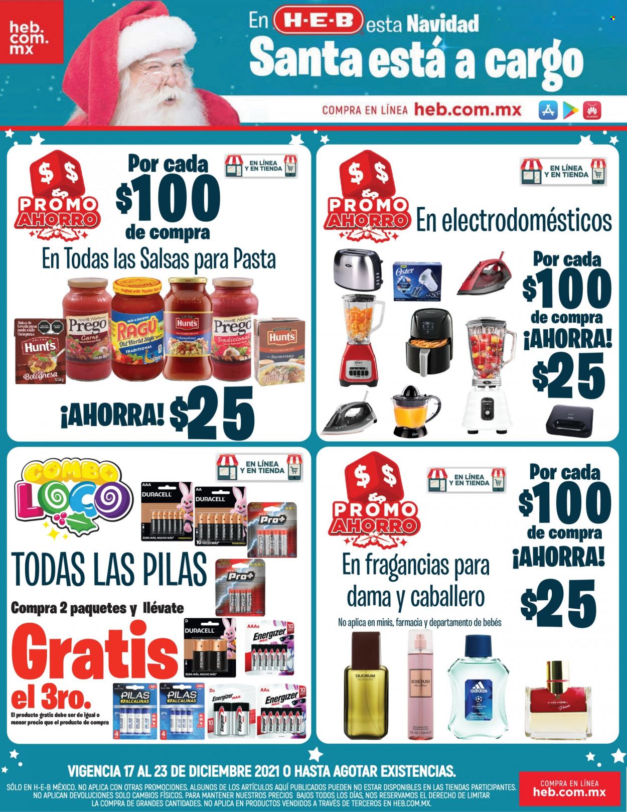 Catálogo H-E-B - 17.12.2021 - 23.12.2021. Página 1