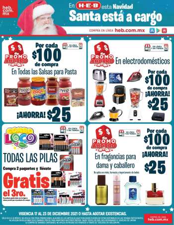 Folleto actual H-E-B - 17.12.2021 - 23.12.2021.