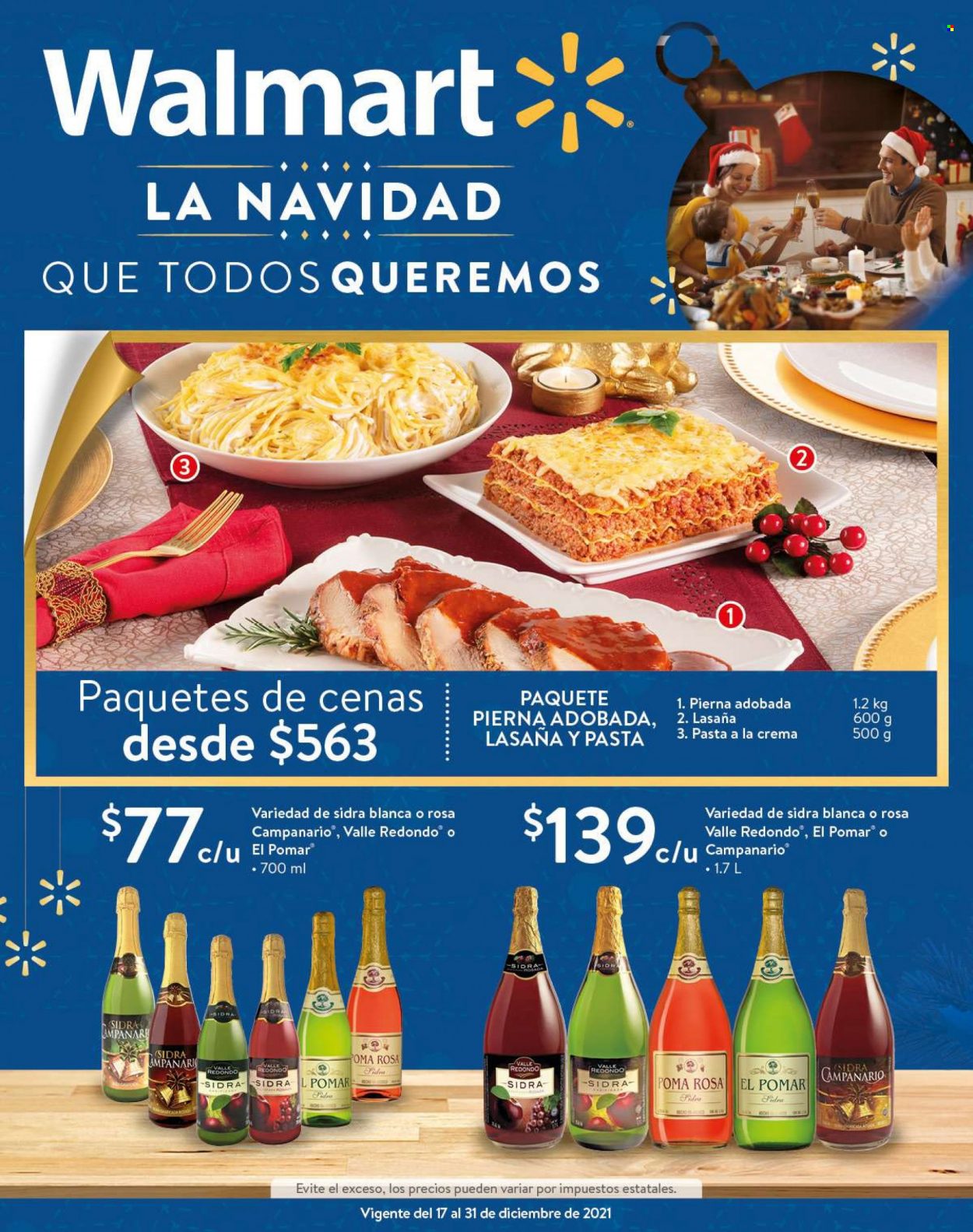Catálogo Walmart - 17.12.2021 - 31.12.2021. Página 1
